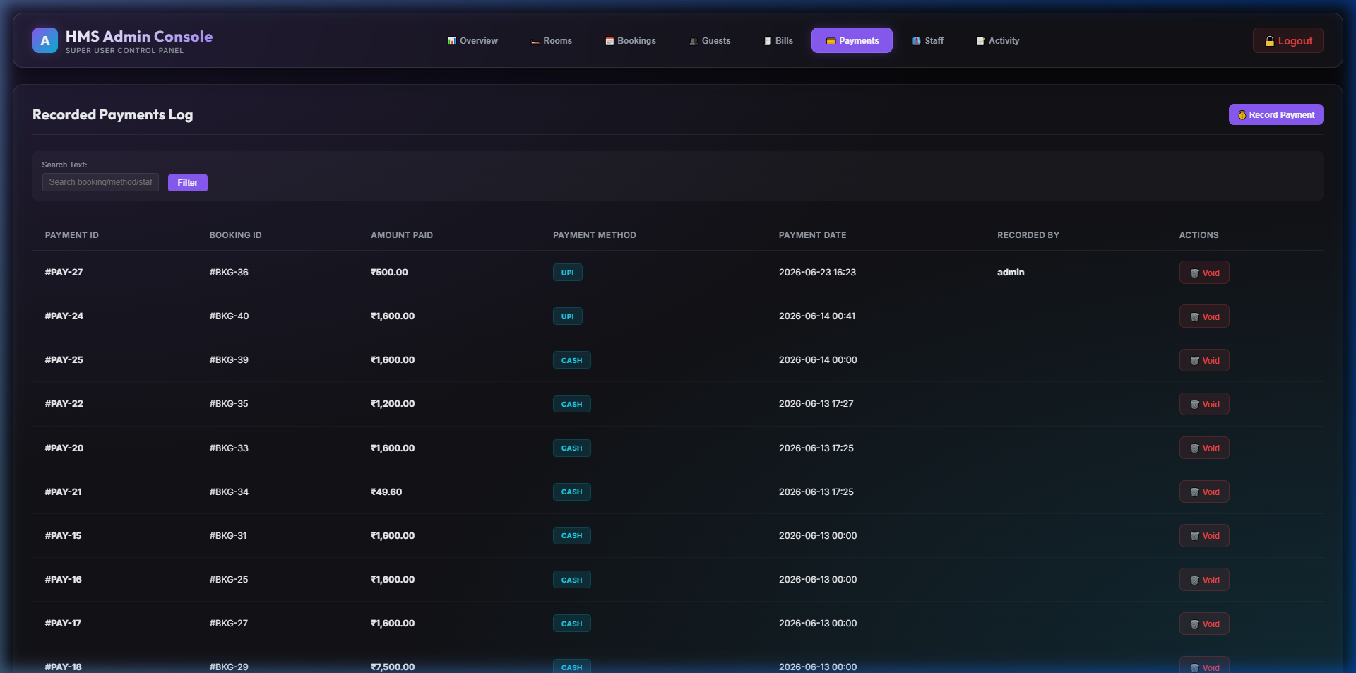 Banking Portal Preview